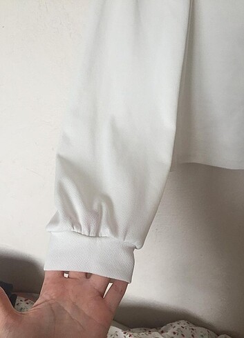 Büzgülü bluz - Görsel 4