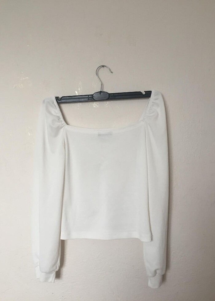 Büzgülü bluz - Görsel 5