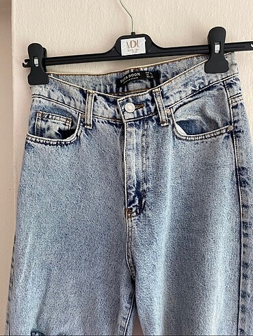 s Beden mavi Renk Bol paça jean