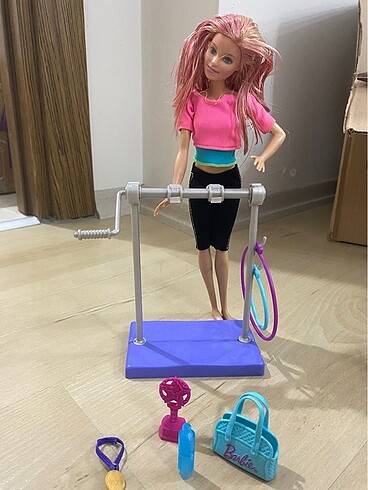 Barbie jimnastik seti