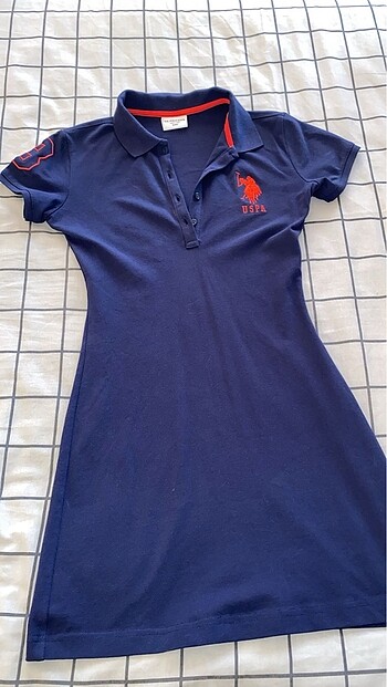 Polo lacivert elbise