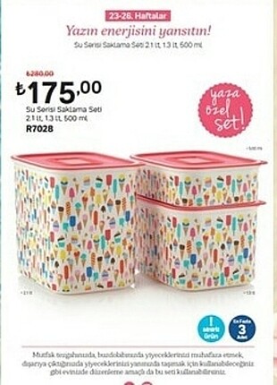 Tupperware Su Set