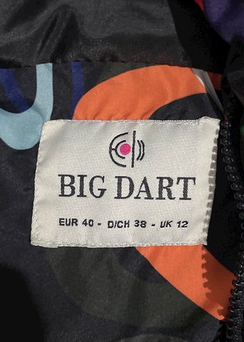 Renkli Kapüşonlu Mini Kadın Ceket - Görsel 3