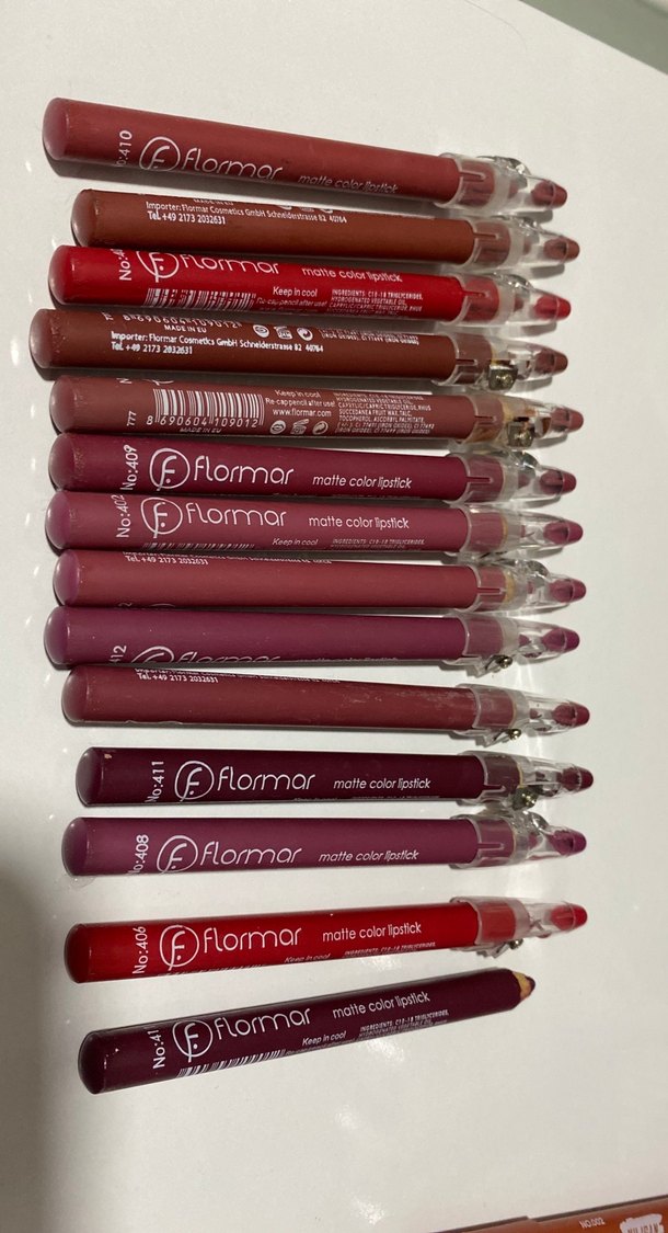 Flormar Renkli Mat Ruj Kalemleri - Görsel 2