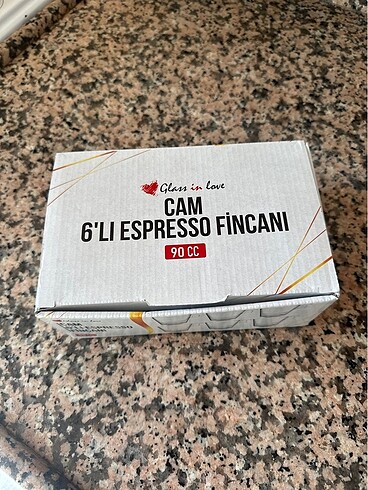 6?lı espresso fincanı