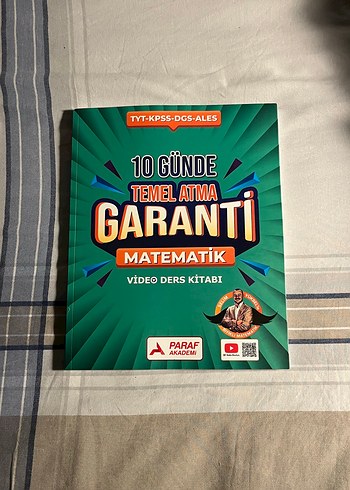 10 Günde Temel Atma Garantili Matematik Kitabı
