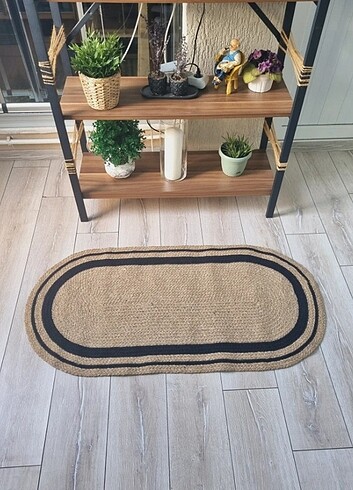 Doğal Jüt Kilim Paspas