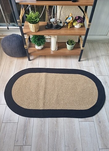 Doğal Jüt Kilim Paspas 80x120