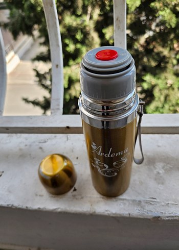 Parlak Kahverengi  Termos - Görsel 2