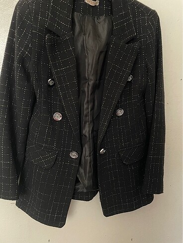 s Beden siyah Renk Siyah blazer ceket