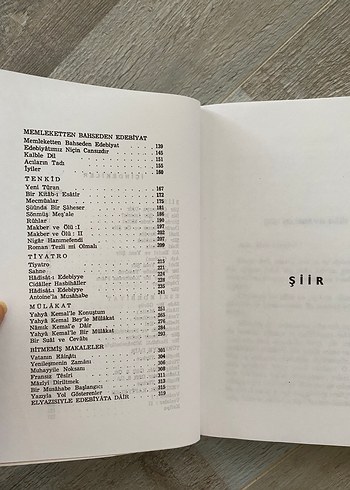 Yahya Kemal - Edebiyata Dair Kitabı - Görsel 3