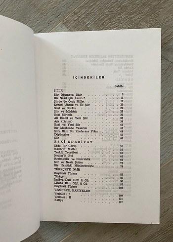 Yahya Kemal - Edebiyata Dair Kitabı - Görsel 2