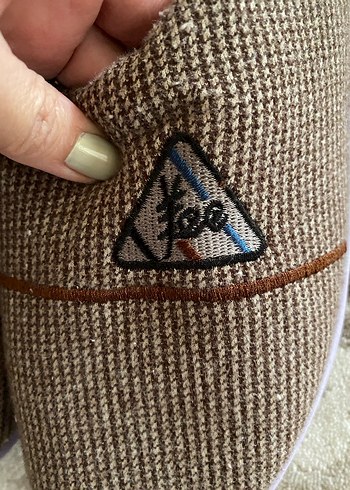 Erkek Kahverengi Örgü Yün Panduf - Görsel 3