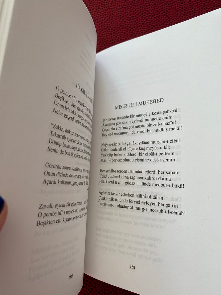 Cenap Şahabettin Evrâk-ı Leyâl Şiir Kitabı - Görsel 3