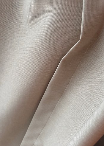 Bej 4 parça fon perde - Görsel 2