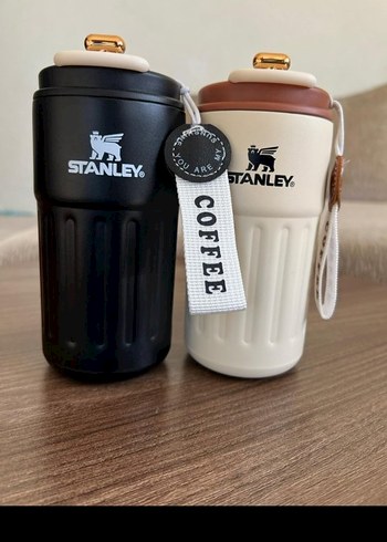 Bej Termos Şişesi Dijital Sıcaklık Göstergeli - Görsel 2