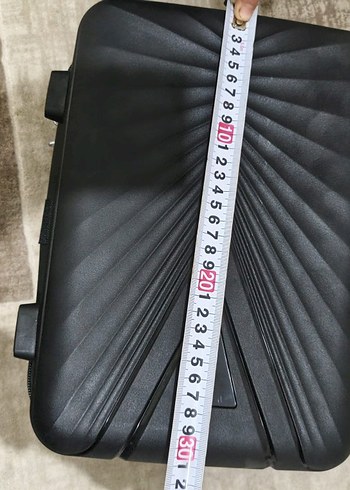 Fermuarlı Siyah Mini Valiz - Görsel 4