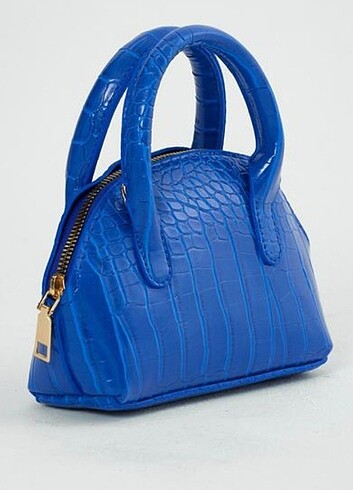 Beden lacivert Renk Mini croco