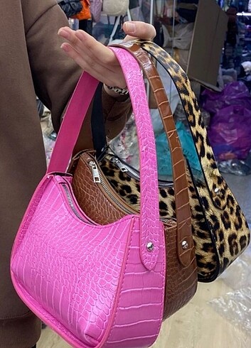 Croco baget çanta
