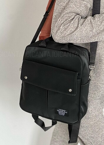 Siyah renk sırt çantası