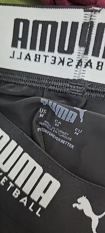 m Beden siyah Renk PUMA BASKETBALL TAYT