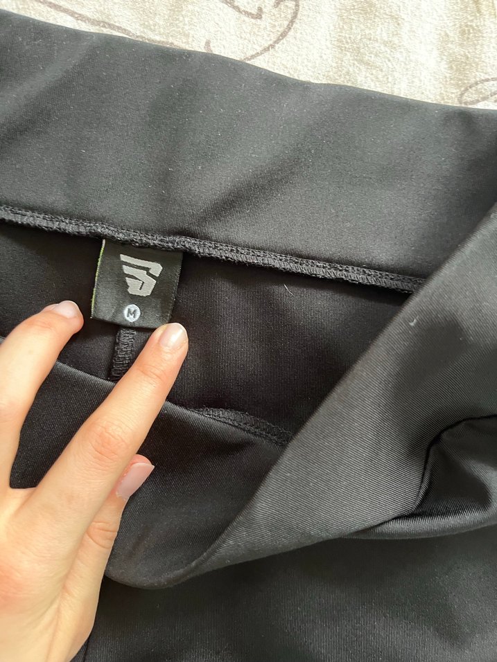 Siyah Rahat Kesim Kadın Spor Pantolonu - Görsel 2