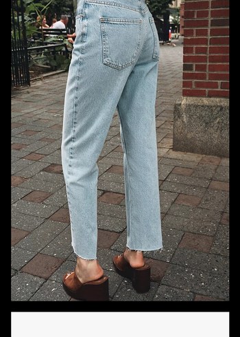 Zara Zara Kadın Regular Fit Jean