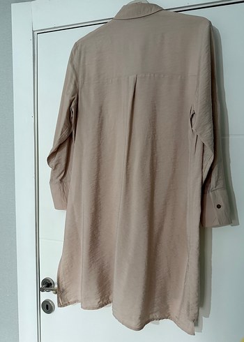44 Beden Lcw Modest Bej Uzun Kollu Kadın Gömlek