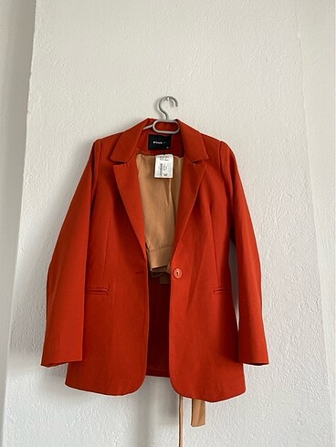 Etiketli blazer ceket