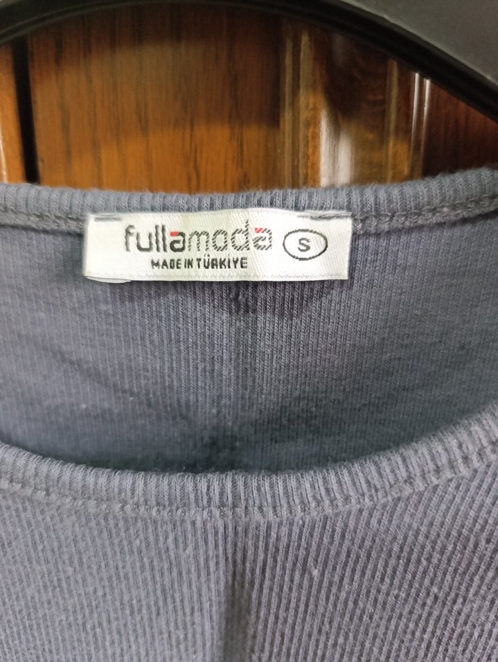 Gri Kadın Kolsuz Mini Atlet Crop - Görsel 2