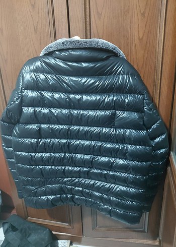 Siyah Fermuarlı Kışlık Mont - Görsel 5