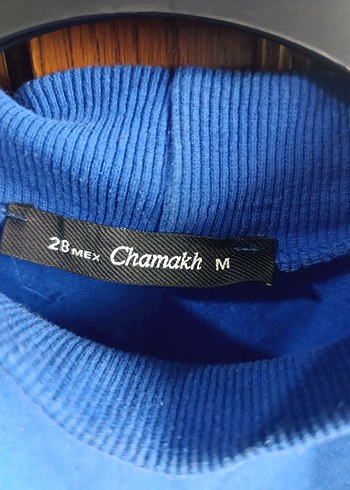 Mavi Oversize Kadın Sweatshirt - Görsel 3