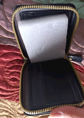 Fermuarlı deri cüzdan - Görsel 5