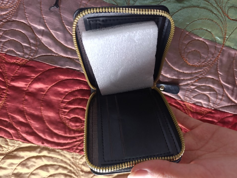 Fermuarlı deri cüzdan - Görsel 5