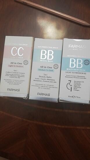 Farmasi bb ve cc kremler