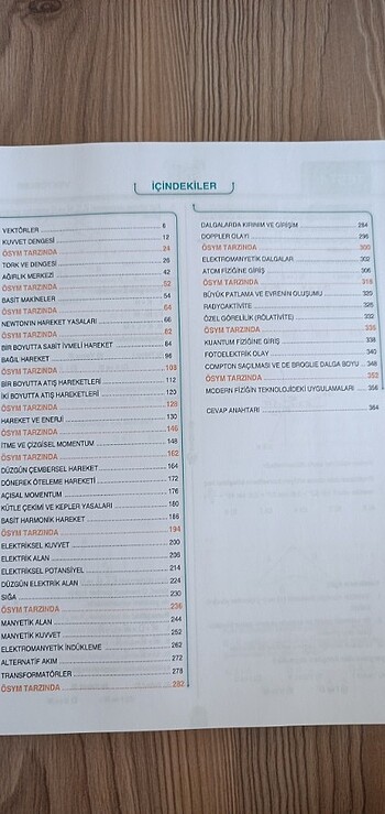Beden Endemik yayınları ayt fizik soru bankası