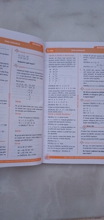 Beden Matematik Geometri Özet Ders Notları .Benim Hocam Yayınları