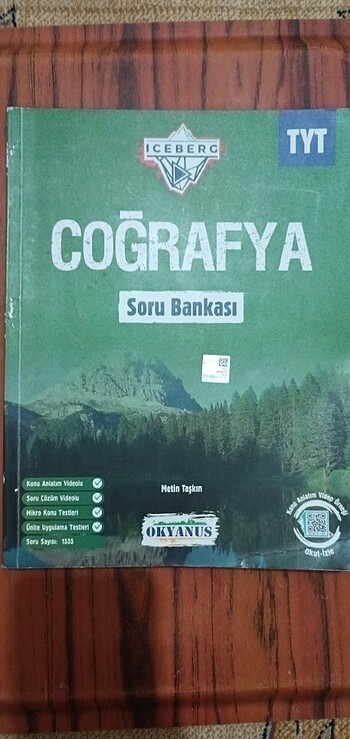 Okyanus Yayınları TYT Coğrafya Soru Bankası 