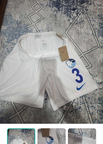 Nike Beyaz Spor Sort Erzurumspor Fk