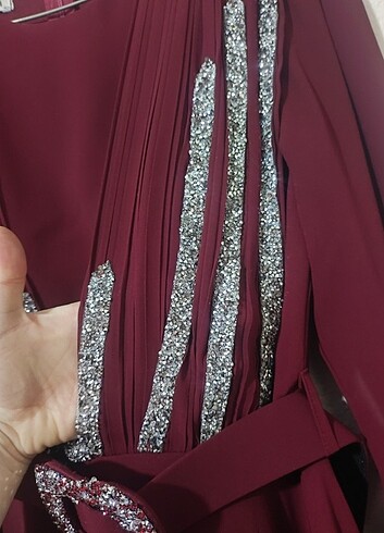 Kadın Bordo Abiye