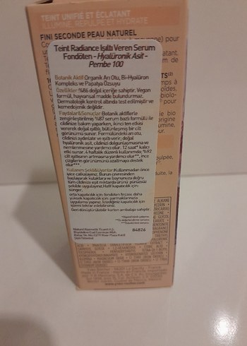 Yves Rocher Teint Radiance Serum Fondöten - Görsel 3