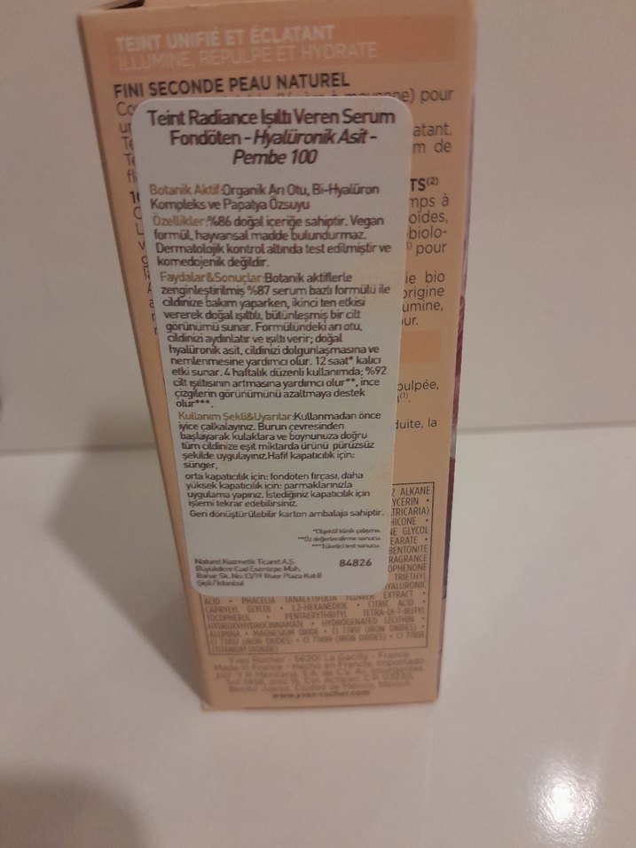 Yves Rocher Teint Radiance Serum Fondöten - Görsel 3