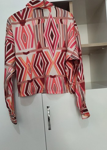 LC Waikiki Bohem Çok Renkli Kısa Gömlek