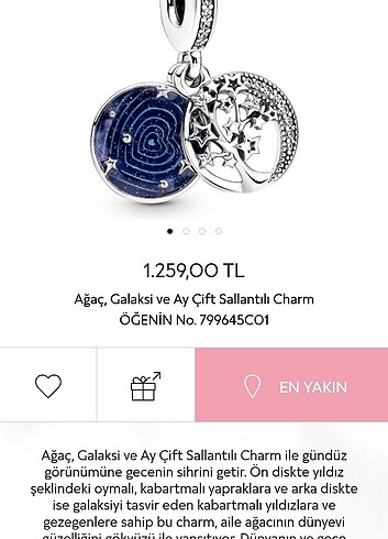 Pandora Yıldız Charm