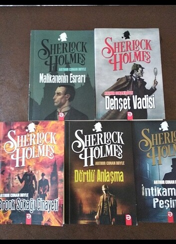 Sherlock Holmes 5 kitap 