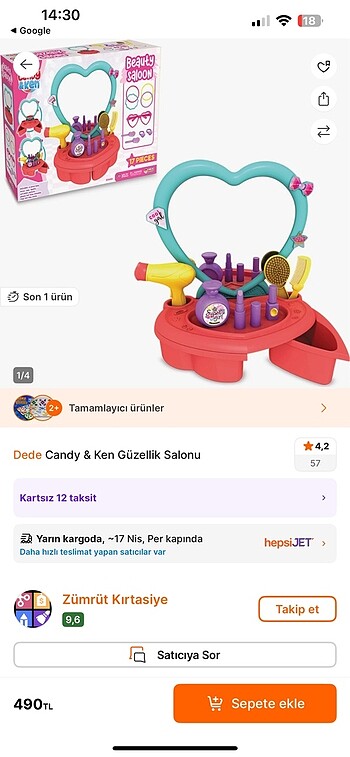 Beden Makyaj aynası
