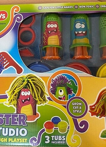 Play toys eğitici hamur setti