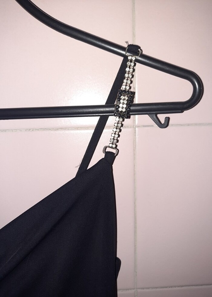 SİYAH TULUM, ASKISI TAŞLI VE COK ŞIK - Görsel 4