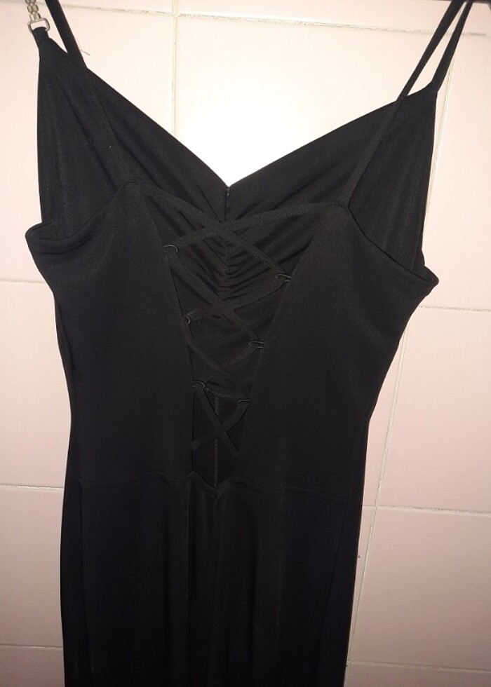 SİYAH TULUM, ASKISI TAŞLI VE COK ŞIK - Görsel 5