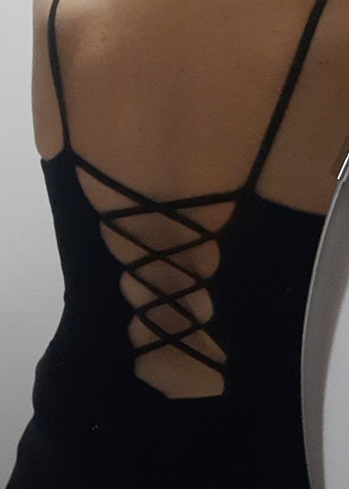 SİYAH TULUM, ASKISI TAŞLI VE COK ŞIK - Görsel 2